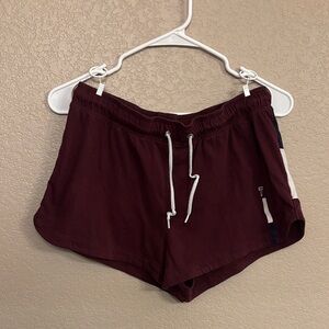 Tommy Hilfiger Maroon Shorts